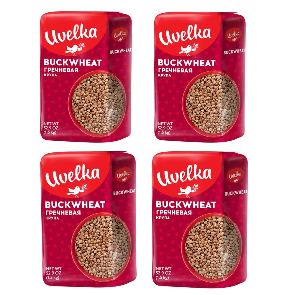 Uvelka front packaging showing 1.5 kg bag and clear product view for pantry storage