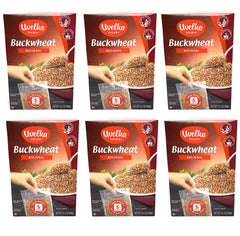 Uvelka front packaging showing organic buckwheat and benefits