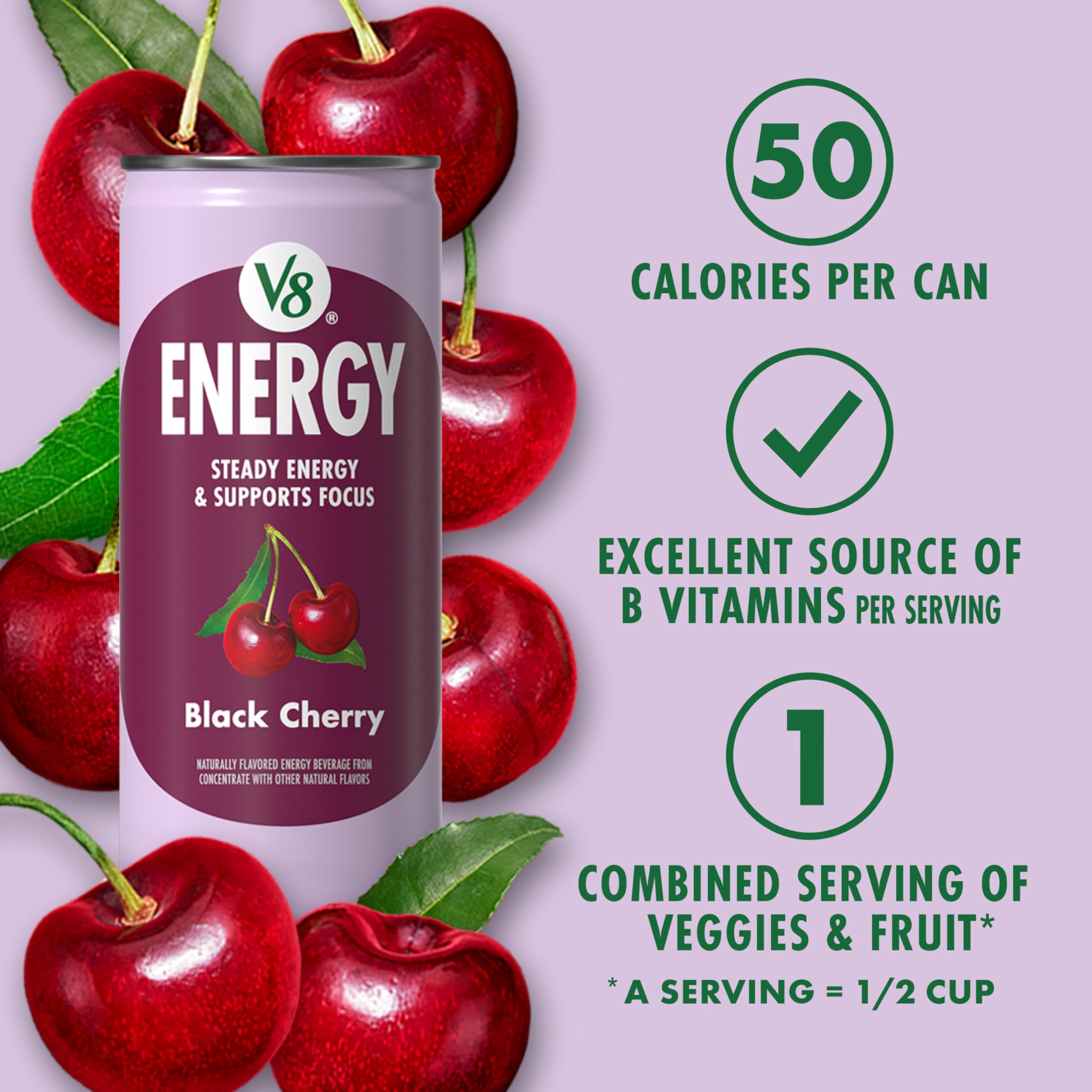 V8 pouring into glass displaying vibrant color and ready-to-drink refreshment