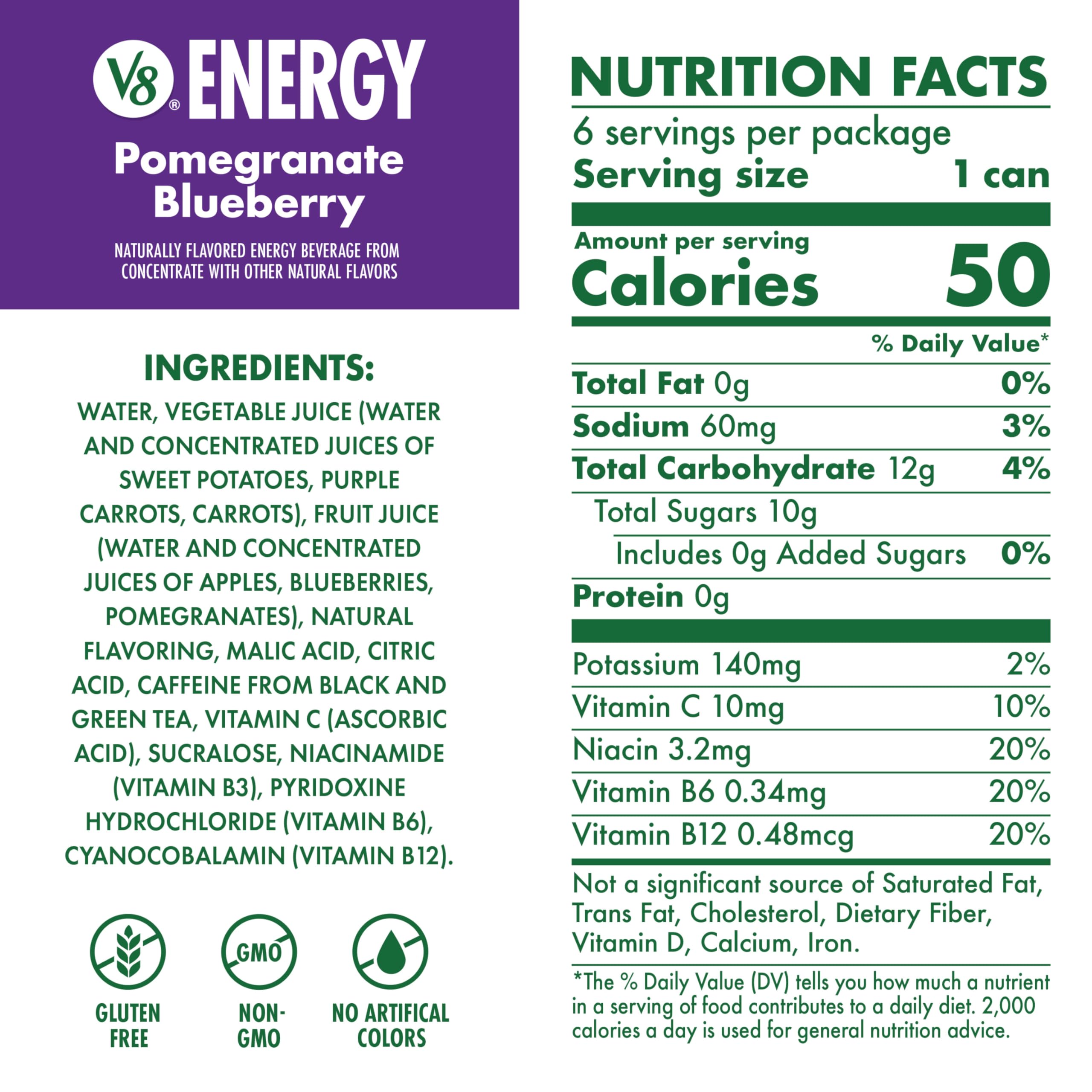 V8 Energy 24-pack layout highlighting bulk convenience for stocking up