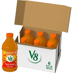 V8 front packaging showing bottle and label for quick identification and convenience