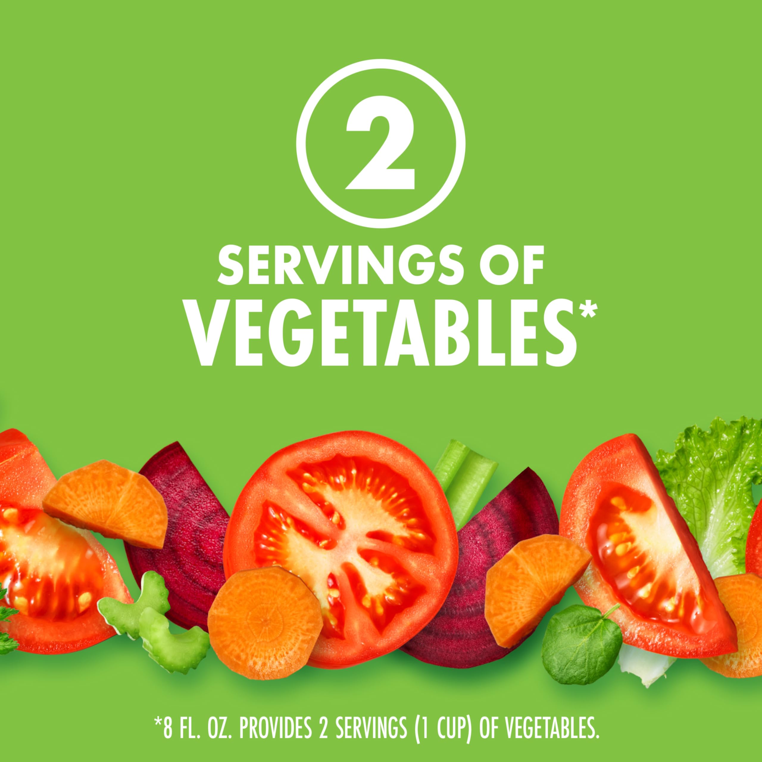 V8 being poured into a glass delivering a savory vegetable drink for quick hydration