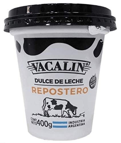 Vacalin jar front view showing label and size, ideal for baking convenience