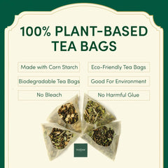 VAHDAM Assam steeped tea showing rich amber color and robust taste