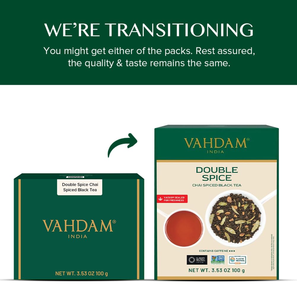VAHDAM close-up of spices highlighting cardamom and cinnamon for intense aroma