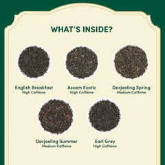 VAHDAM pyramid tea bag close-up with whole leaf expansion for fuller flavor