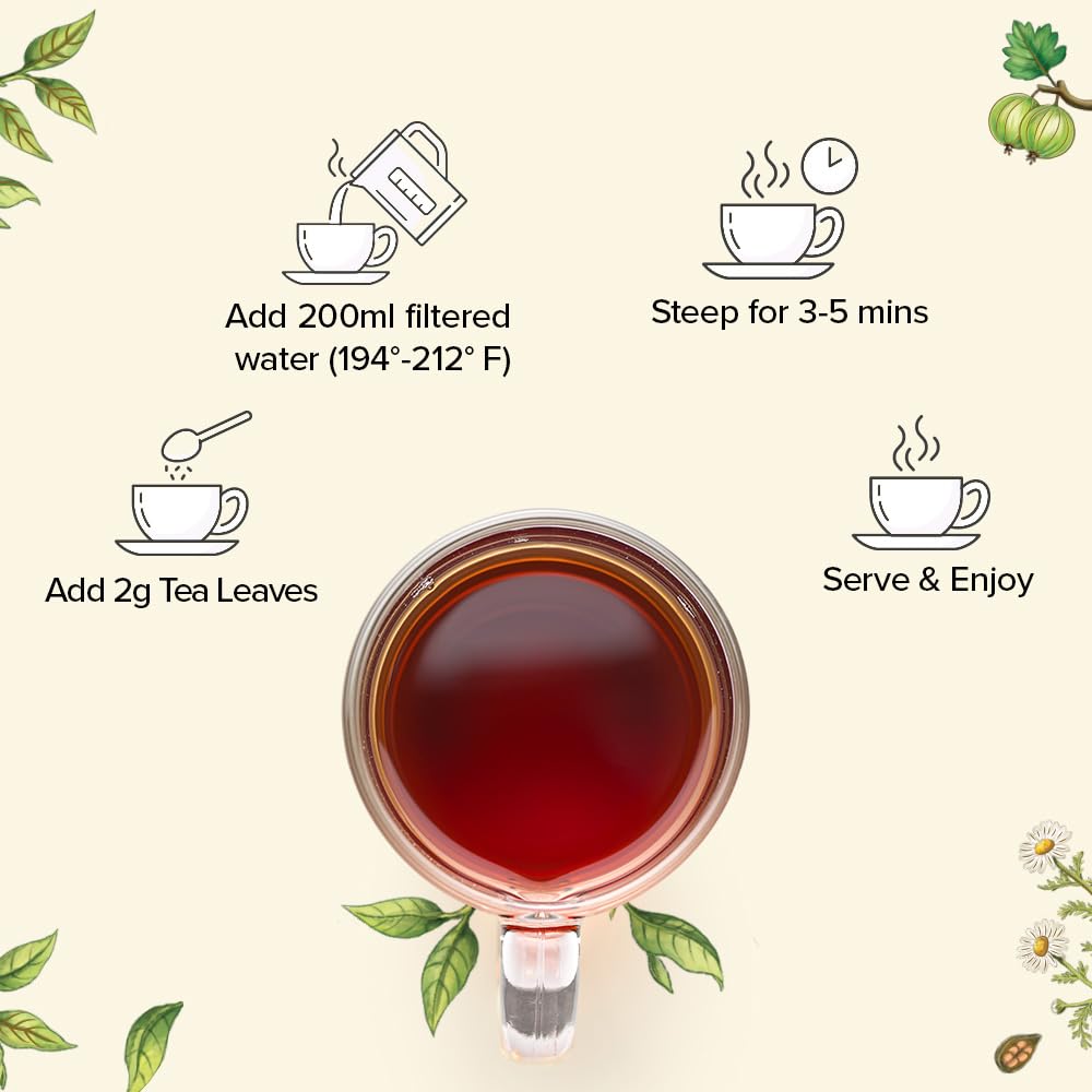 VAHDAM scale and spoon measuring tea for precise brewing benefit