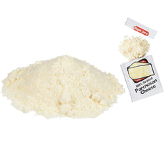 Vallary packet sprinkled on pizza for flavor boost
