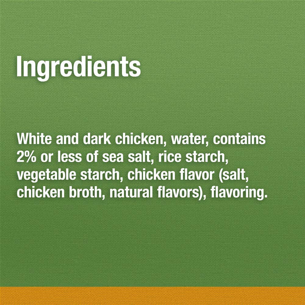 VALLEY FRESH open can with chicken texture highlighting ready-to-eat protein