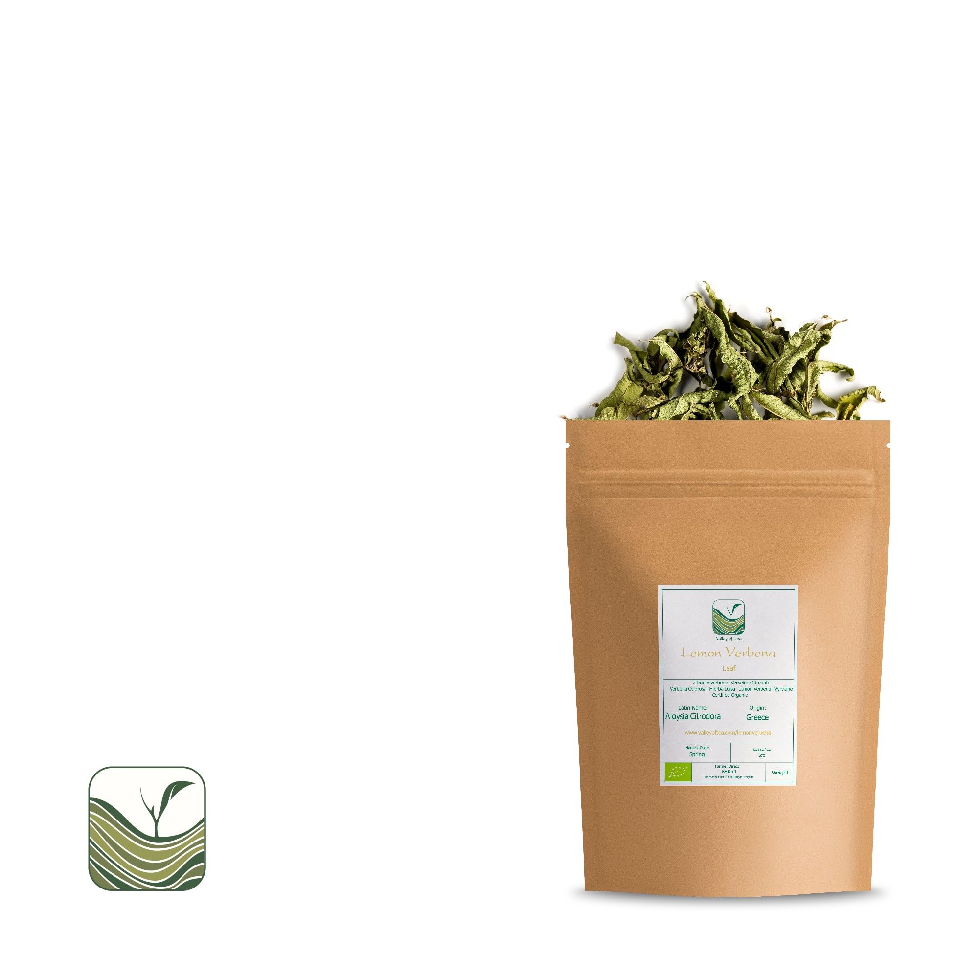 Valley of Tea iced tea pitcher made with lemon verbena for sunny afternoons