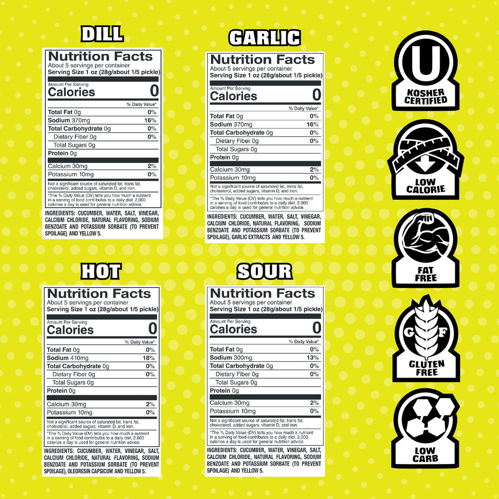 Van Holten's label and ingredients detail image for transparency and dietary info