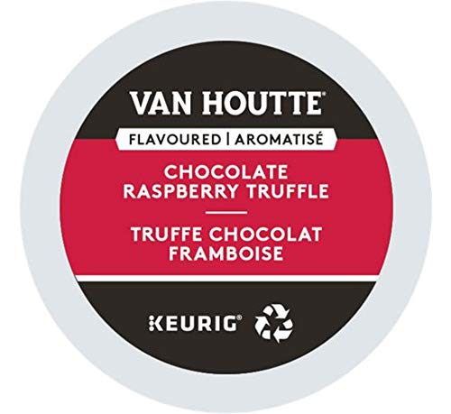 Van Houtte front packaging showing 24-count K-Cups and flavorful benefit