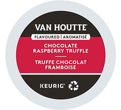 Van Houtte front packaging showing 24-count K-Cups and flavorful benefit
