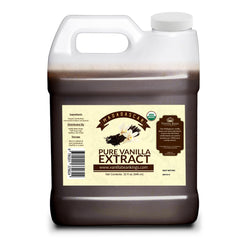 Vanilla Bean Kings front bottle showing 32 oz size and premium packaging benefits