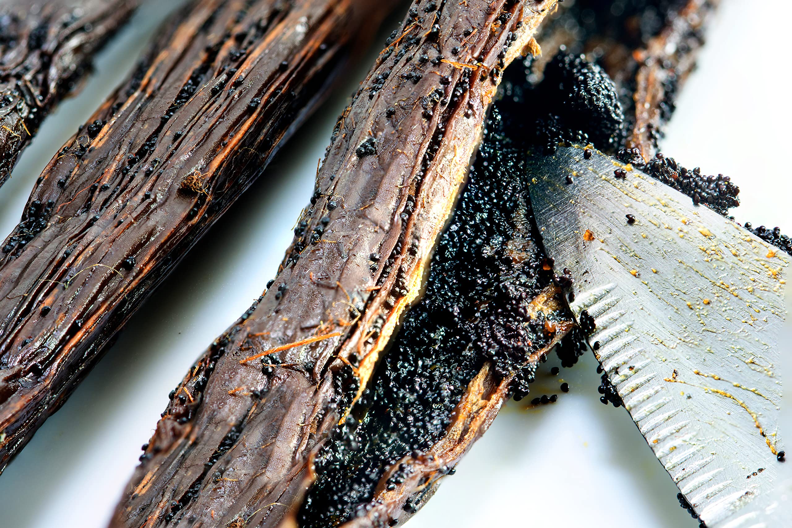 Vanilla Bean Kings Madagascar vanilla beans pile illustrating high-quality bean benefit
