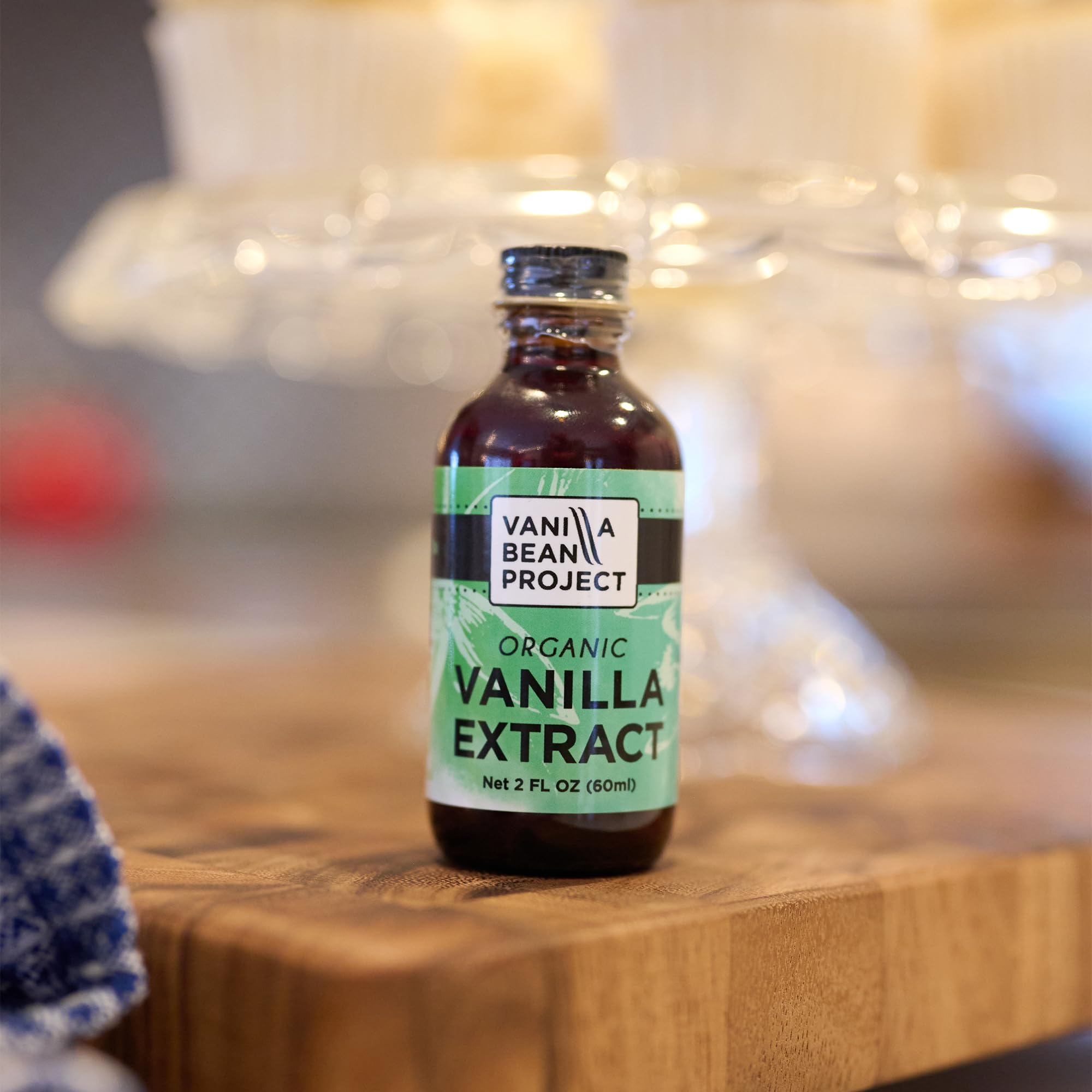 VANILLA BEAN PROJECT in a kitchen scene showing professional use benefit