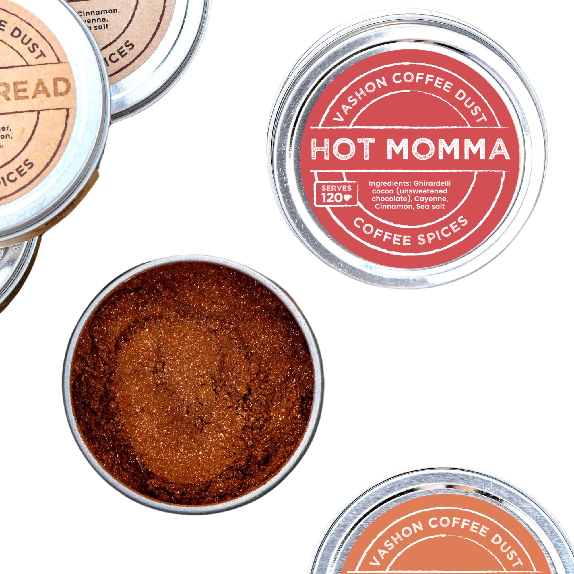 vashon coffee dust in breakfast setting showcasing easy at-home use