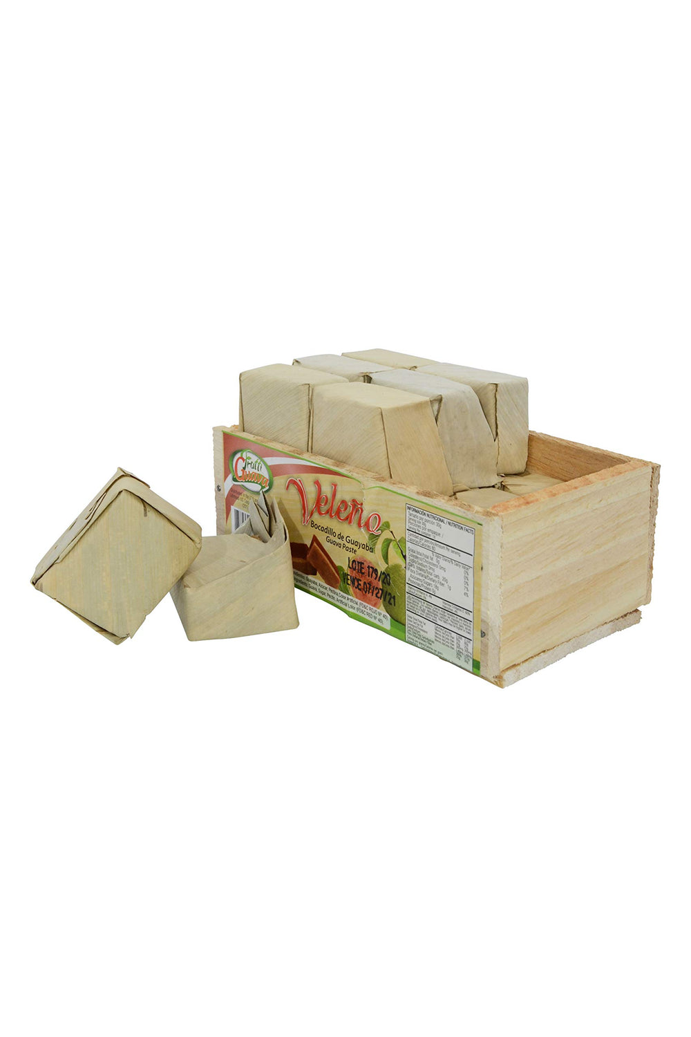 Veleno FruttiGuava front packaging showing 36-unit box and product branding, ready for retail