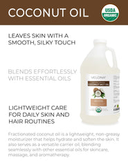 velona pouring oil closeup demonstrating smooth flow and easy dispensing benefit