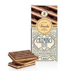 Venchi Cremino 1878 front packaging showing elegant box and branding, ideal for gifting