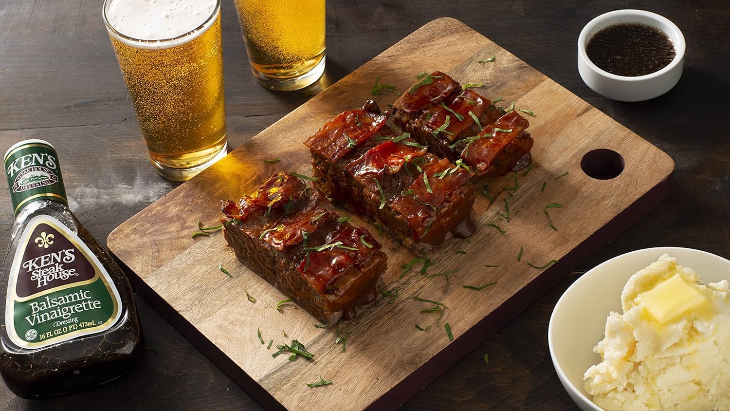 Vending 2 U Ken's Steak House drizzled on salad adding bold restaurant flavor