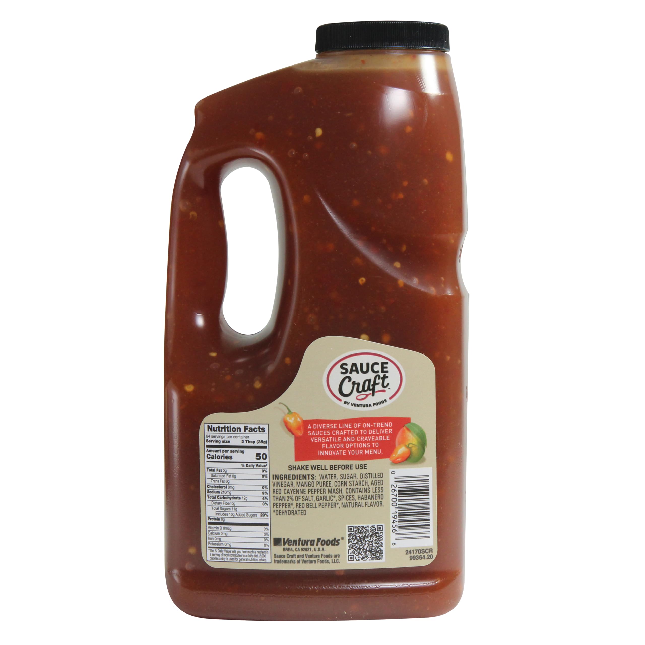 Ventura Foods sauce being poured to show smooth consistency and easy dispensing benefit