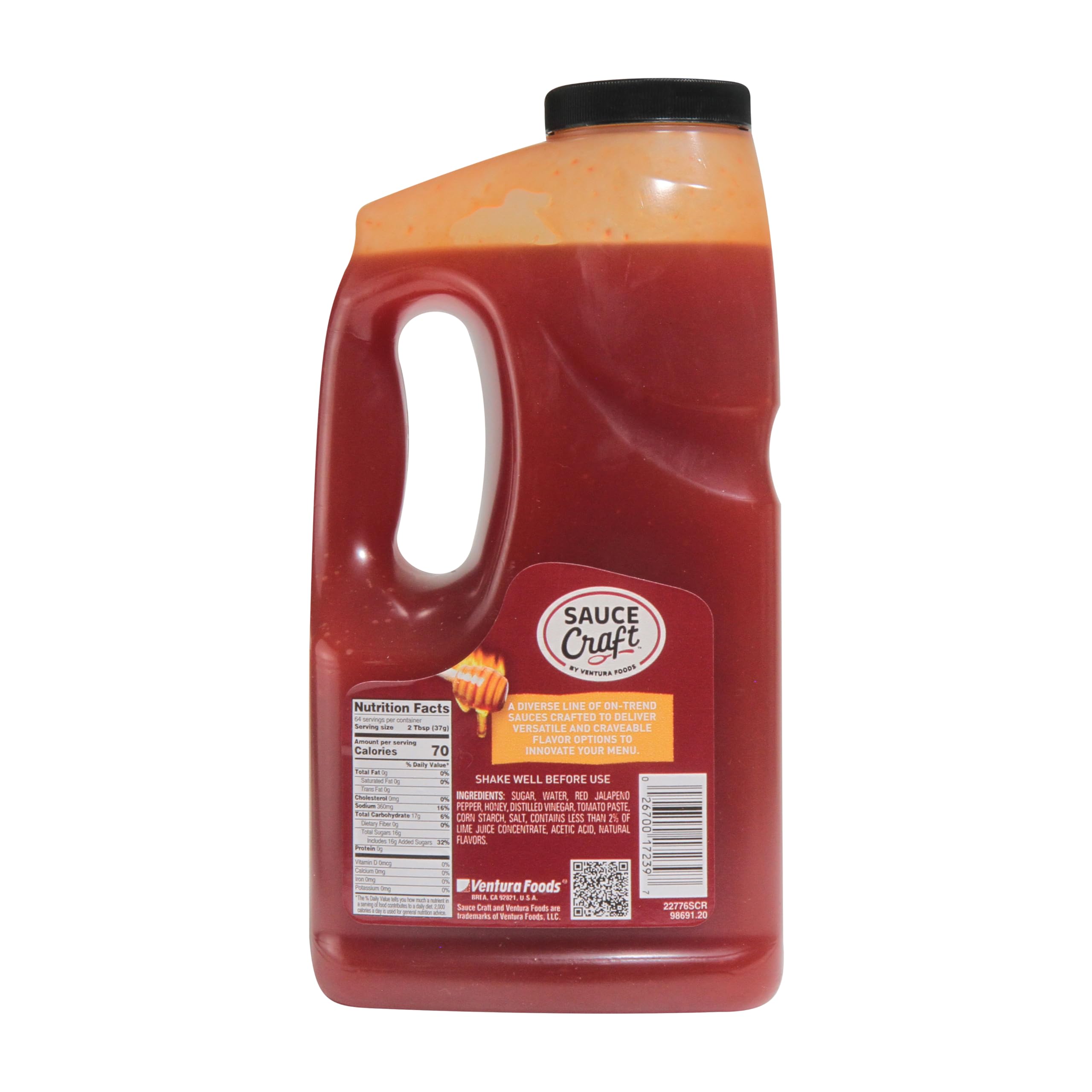 Ventura Foods label close-up highlighting ingredients and cleaner-label benefits