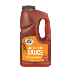 Ventura Foods front packaging of Sauce Craft sweet chili shows product and volume benefits