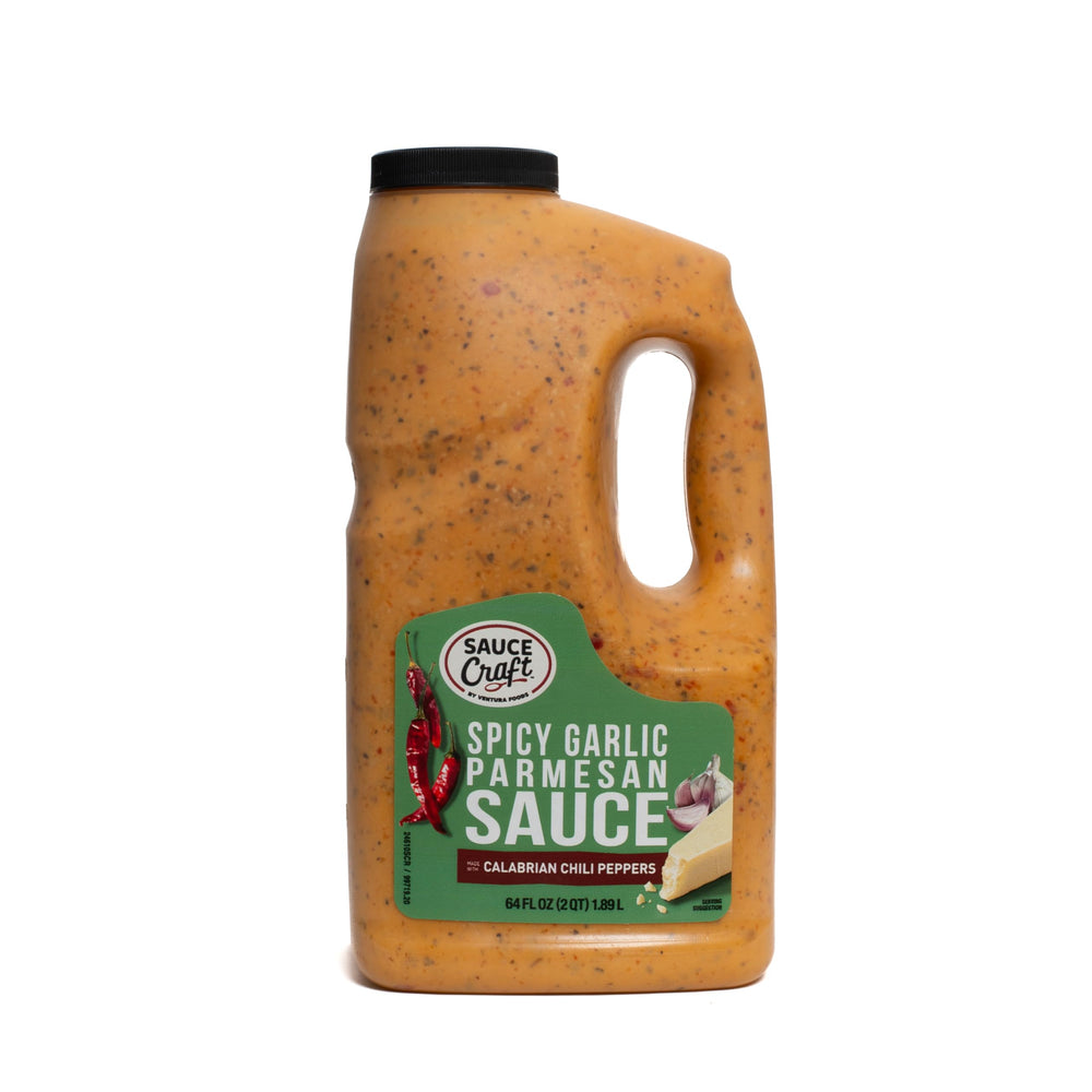 Ventura Foods Sauce Craft front pack showing label and 0.5 gallon size benefit