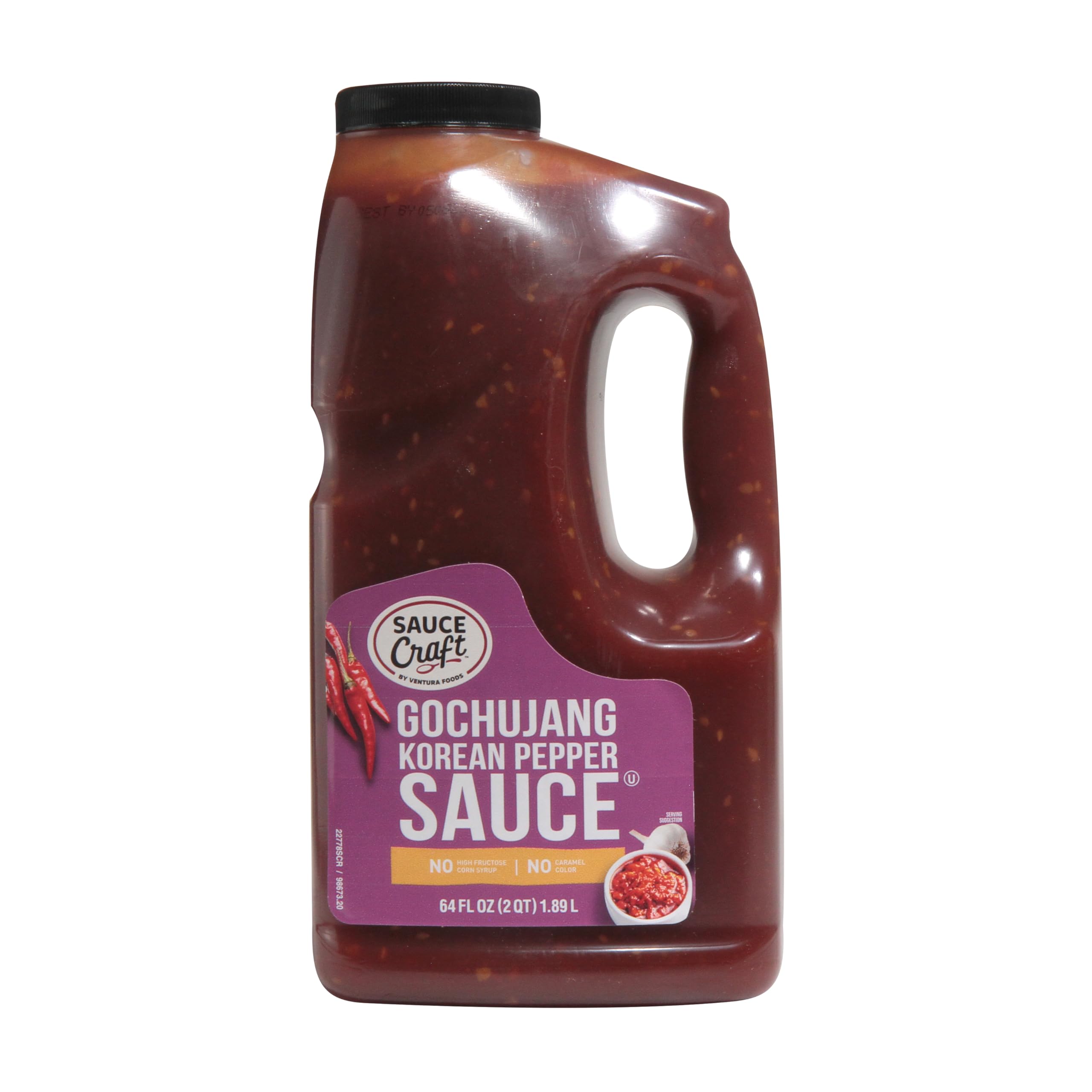 Ventura Sauce Craft front packaging showing label and container benefits