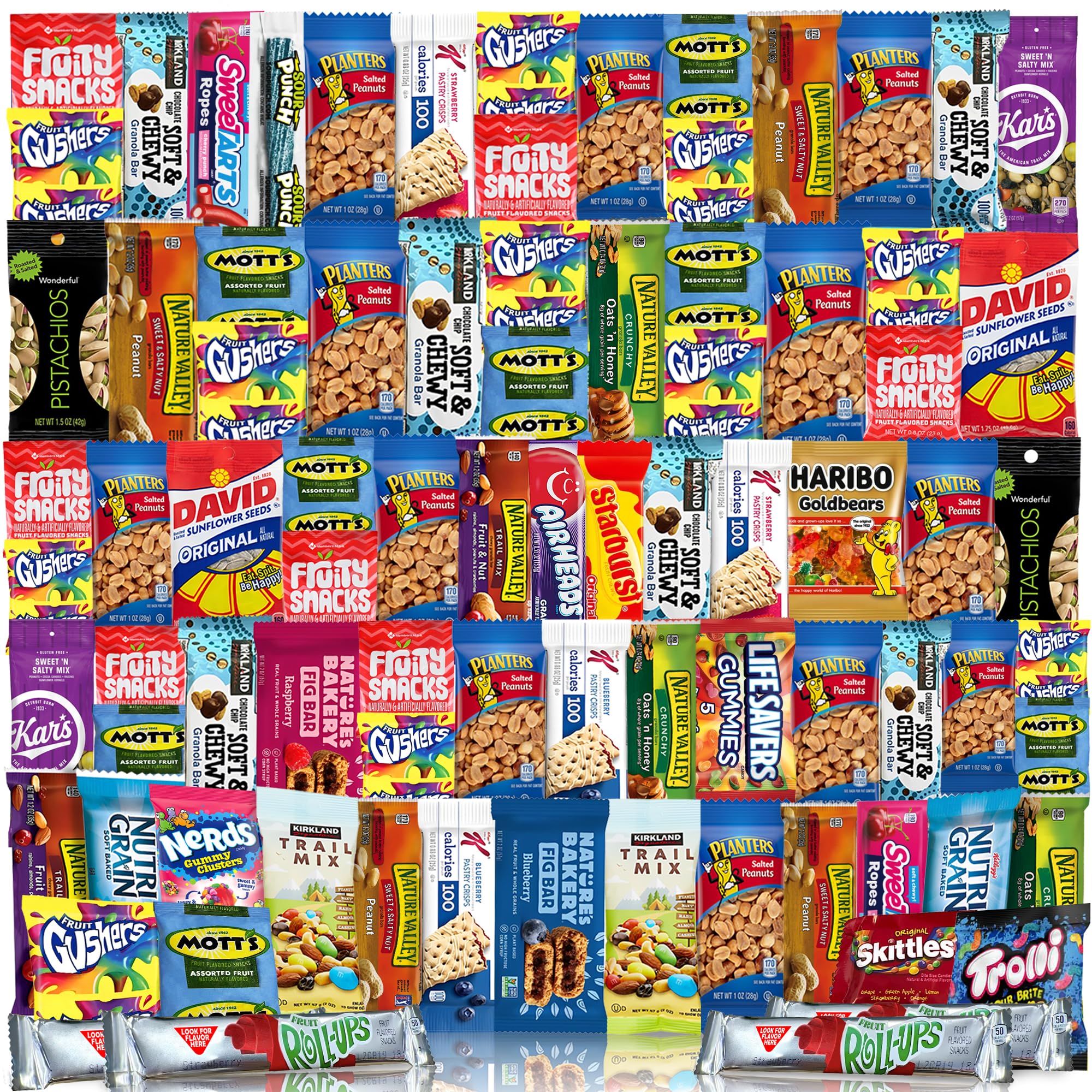 Veratify front packaging showing 84-count snack assortment and convenience