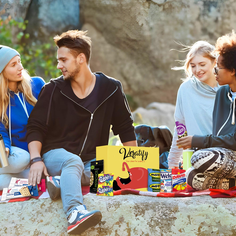 Veratify fruit snacks and candy selection offering fruity sweetness and treat options