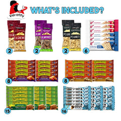 veratify close-up granola bar texture highlighting nutritious oats and crunchy benefits