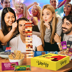 Veratify individually wrapped bar stack demonstrating easy portioning and freshness