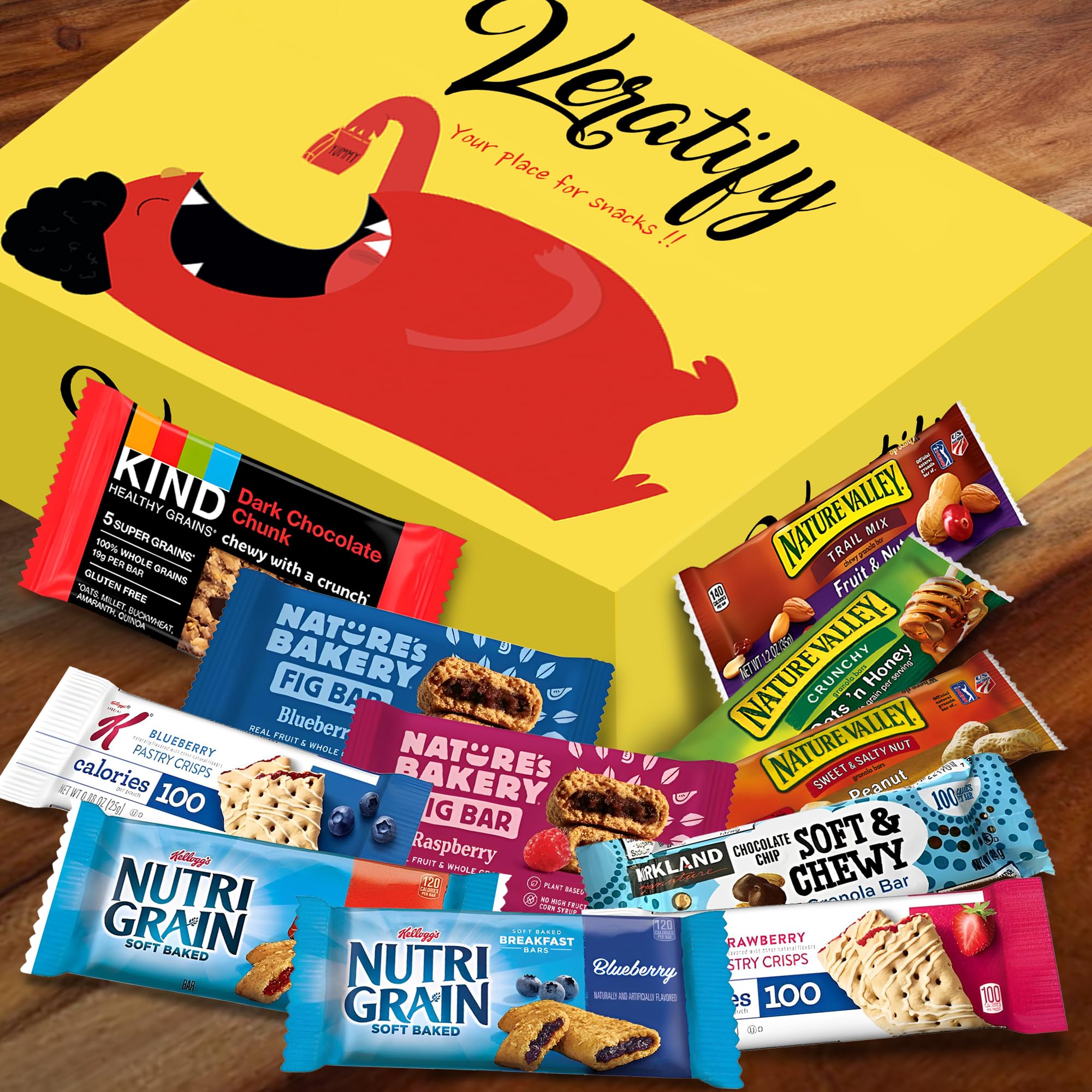 Veratify single individually wrapped bar emphasizing freshness and portability