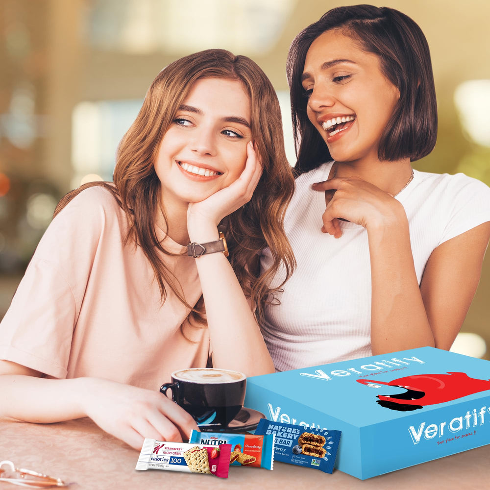 Veratify individually wrapped snacks demonstrating hygienic, shareable packaging