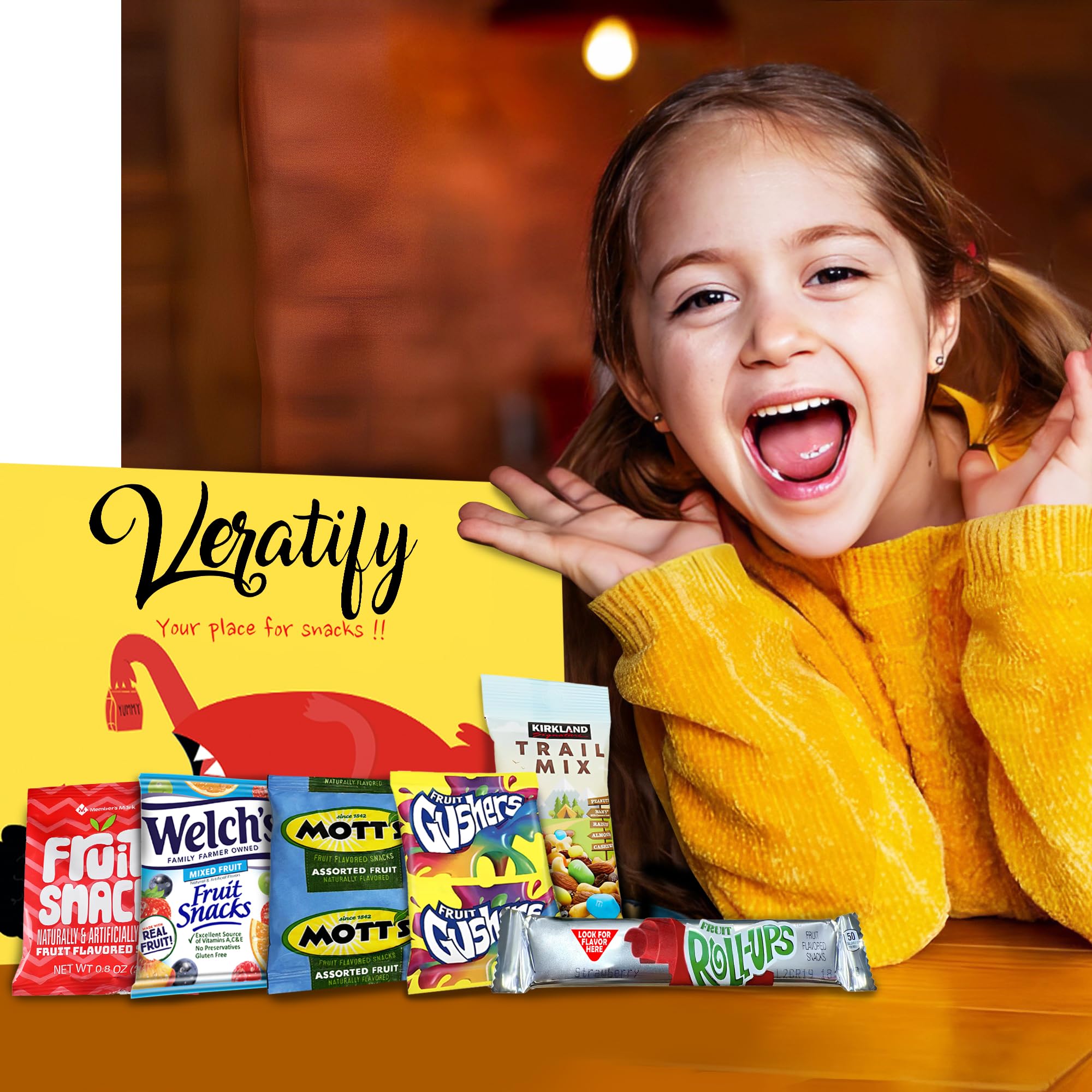Veratify nuts and trail mix pile emphasizing protein-rich crunchy snack