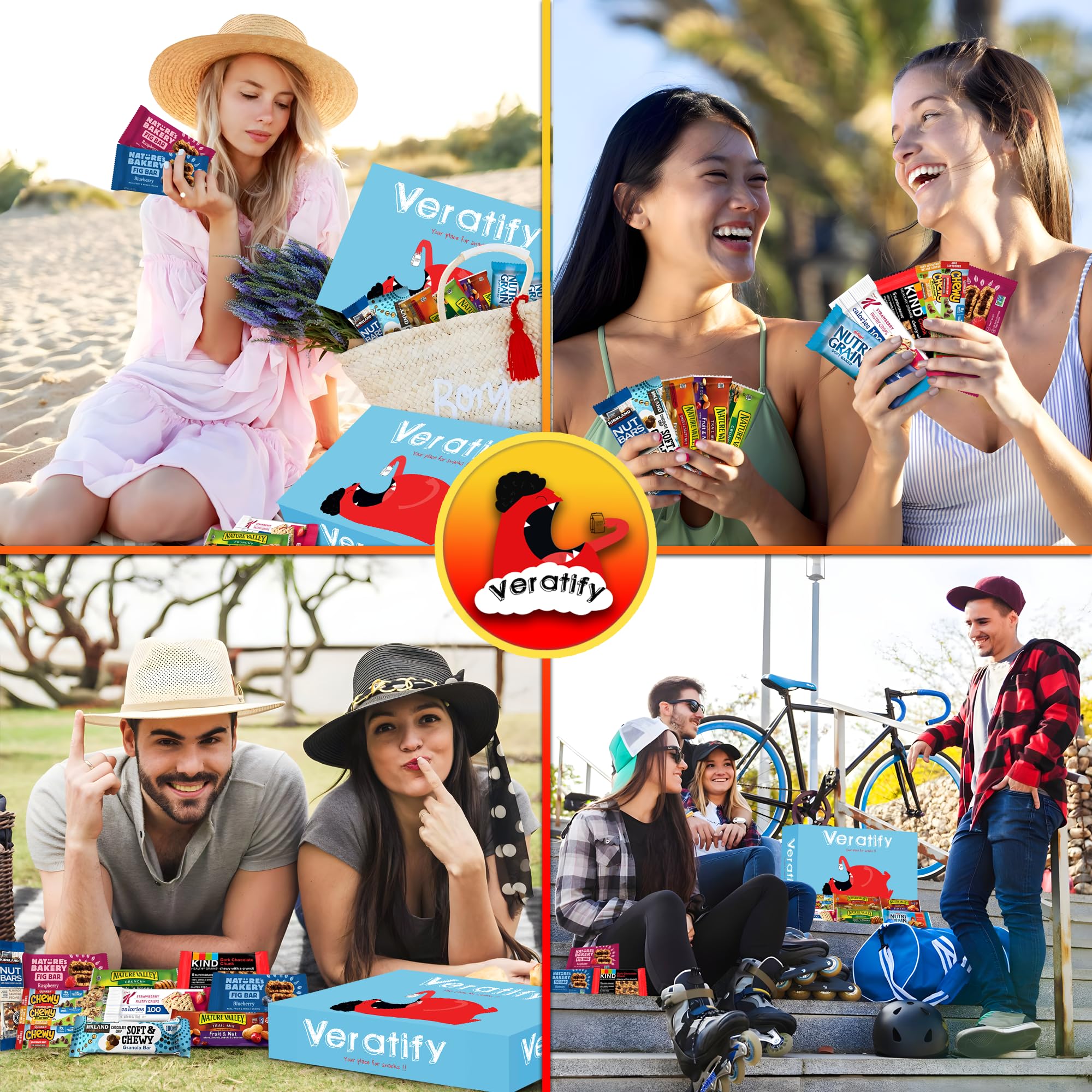 veratify snack held in hand for quick portable energy
