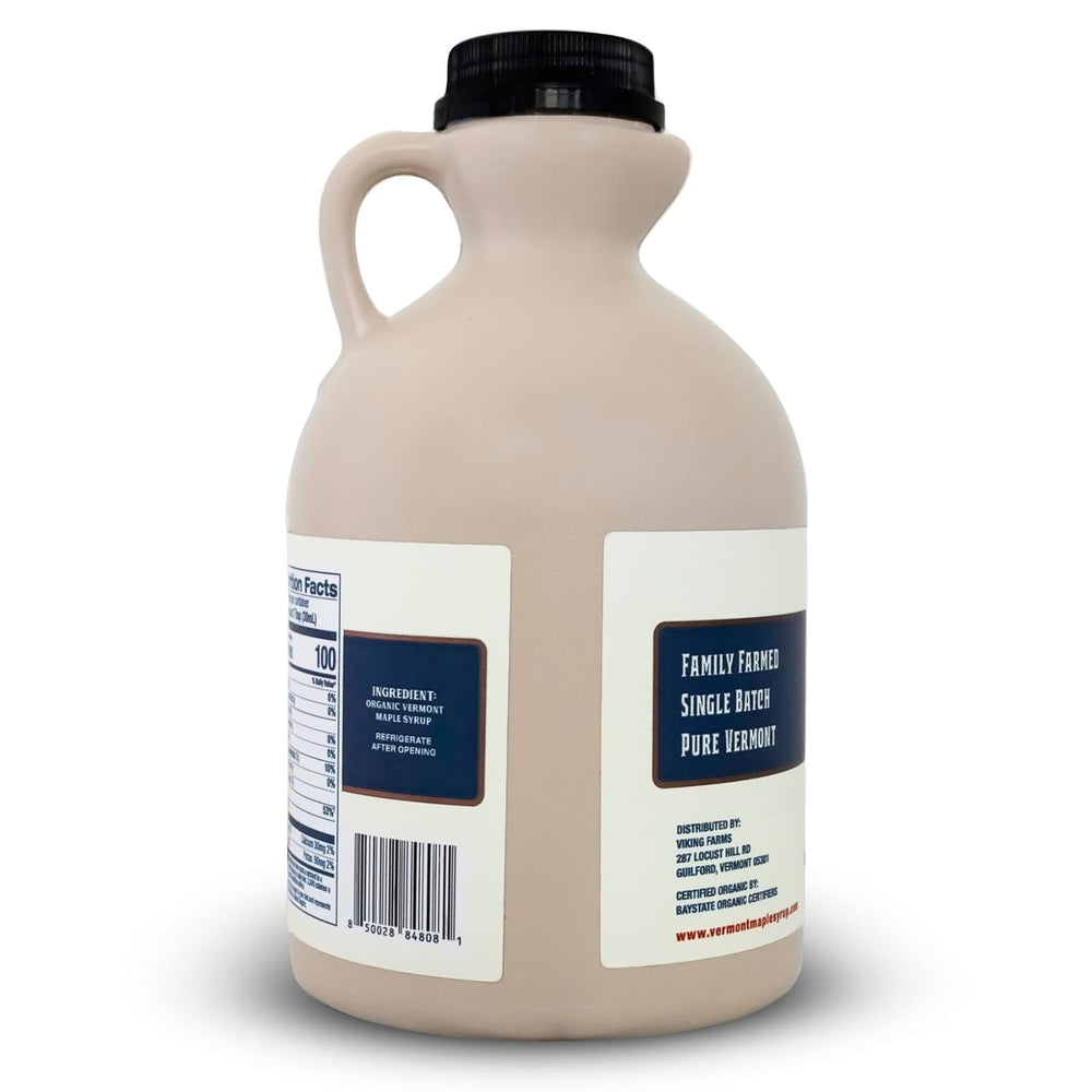 Vermont Maple Syrup close-up pour highlighting rich texture and deep flavor