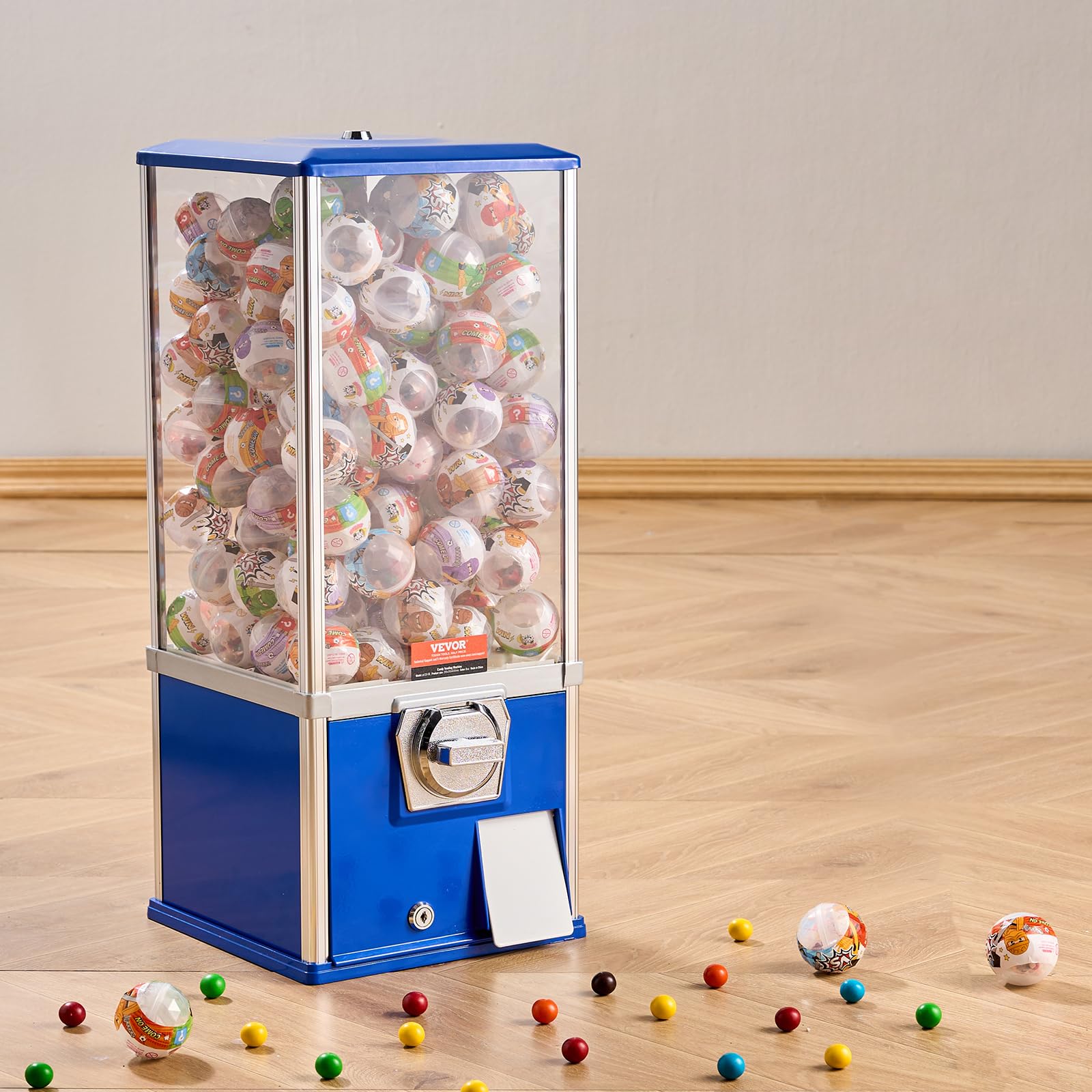 VEVOR gumball machine at party showing entertainment and engagement benefit