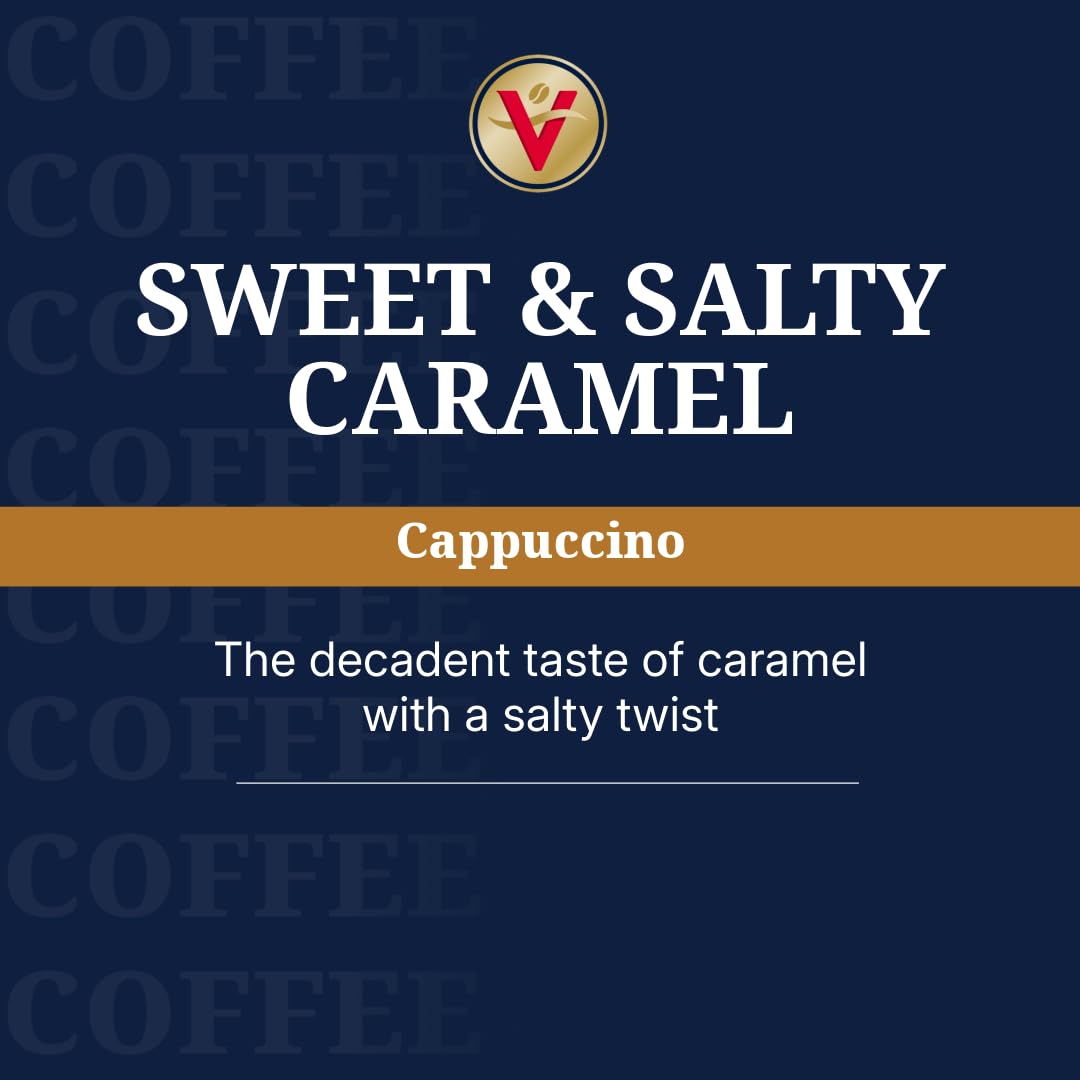 Victor Allen's close-up of a single K-Cup style pod highlighting packaging and easy single-serve use