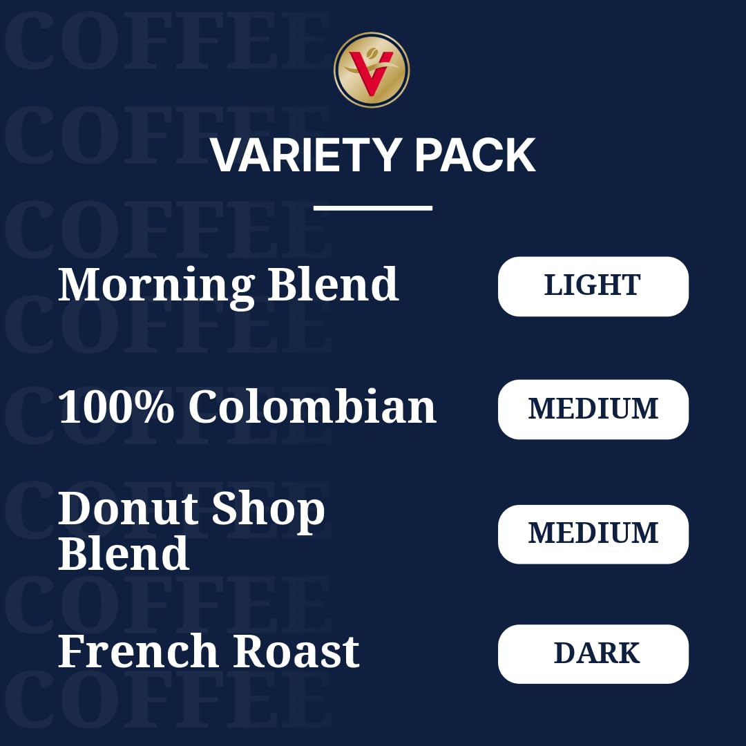 Victor Allen's Coffee pod close-up highlighting pod seal and freshness