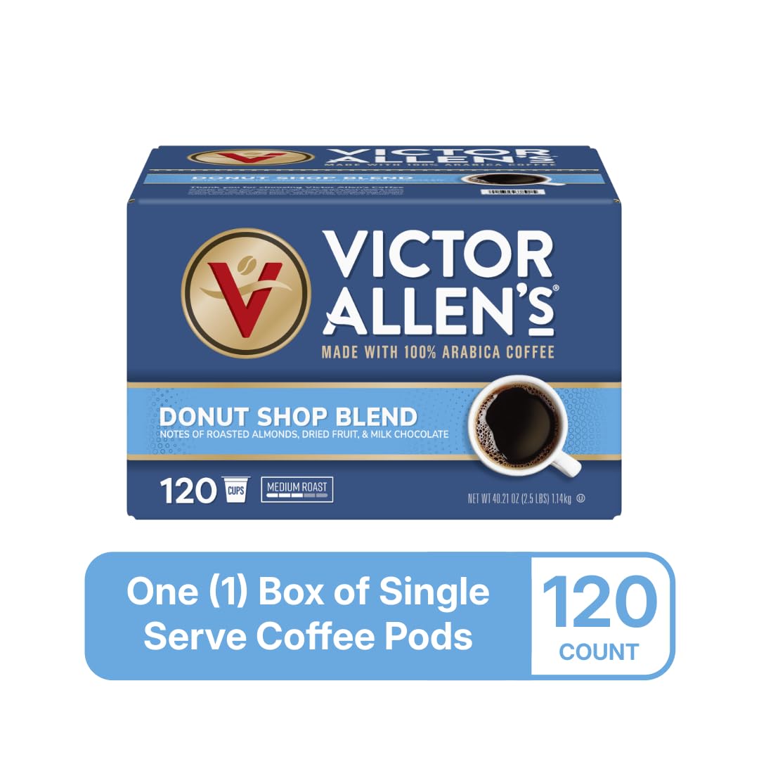 Victor Allen's brewed cup in a kitchen setting highlighting smooth, ready-to-drink flavor