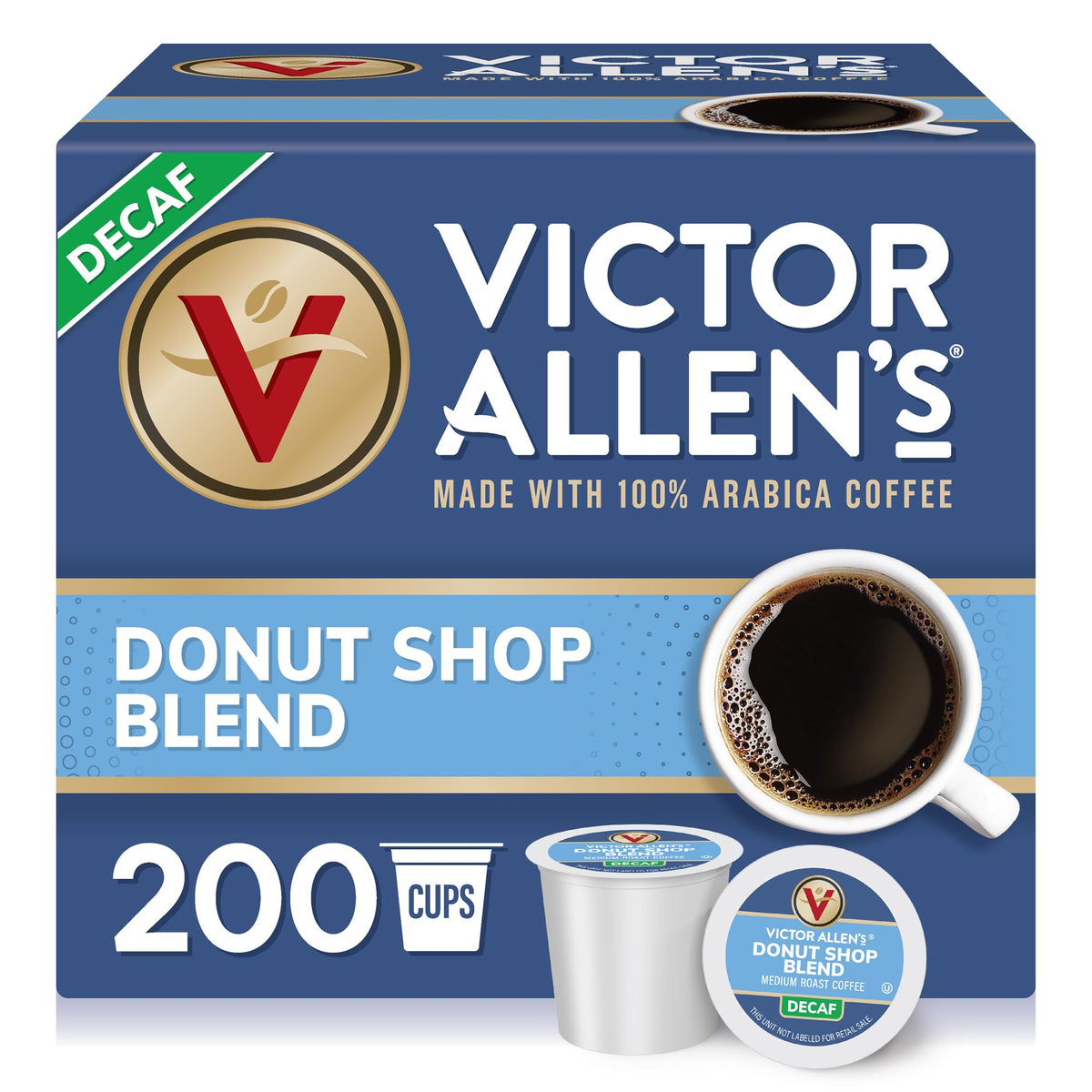 Victor Allen's front box showing packaging and quantity benefit