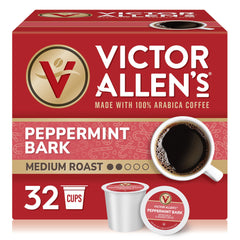 Victor Allen's front of box showing 32-count and holiday design benefits convenience