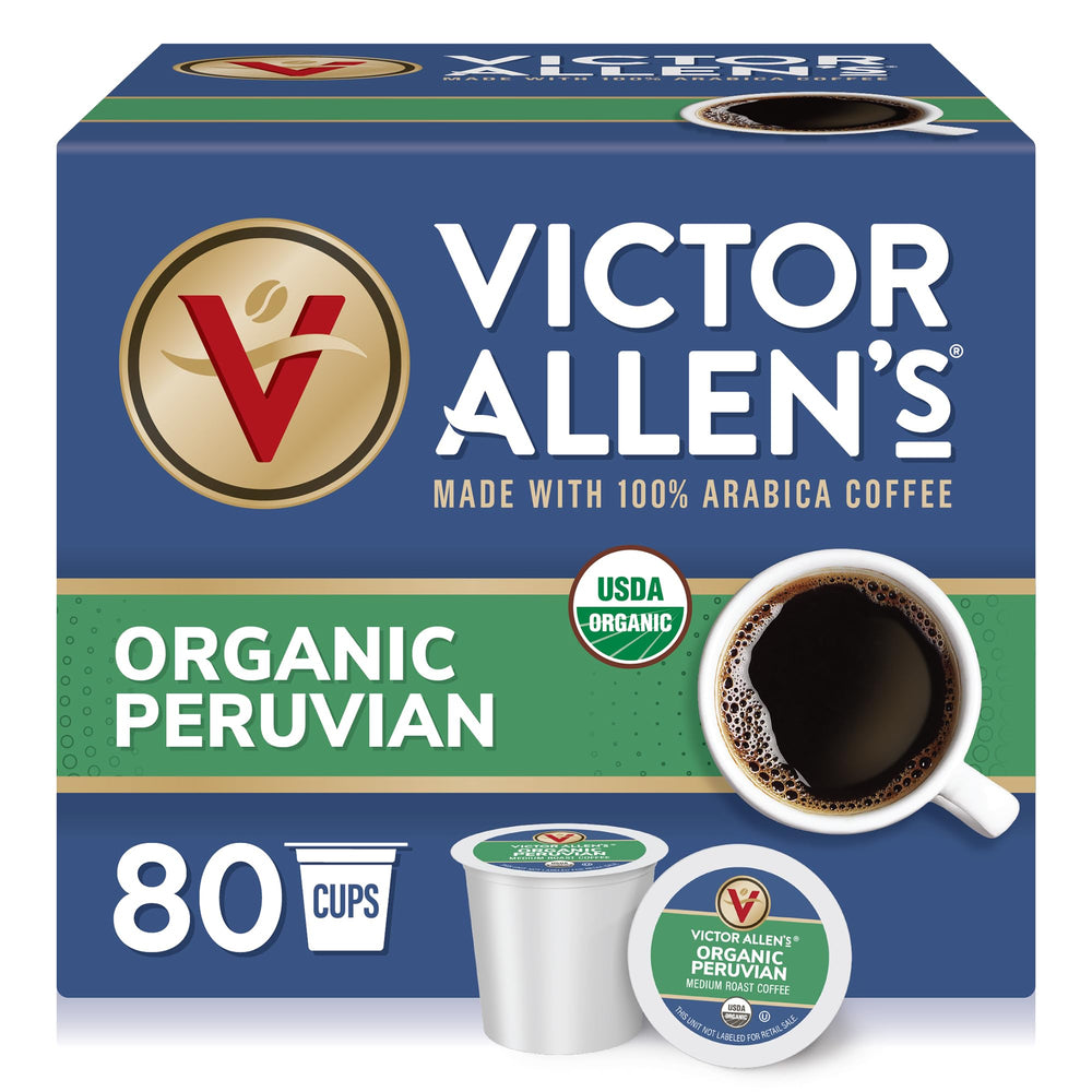 Victor Allen's front packaging showing 80-count box and clean branding for easy identification