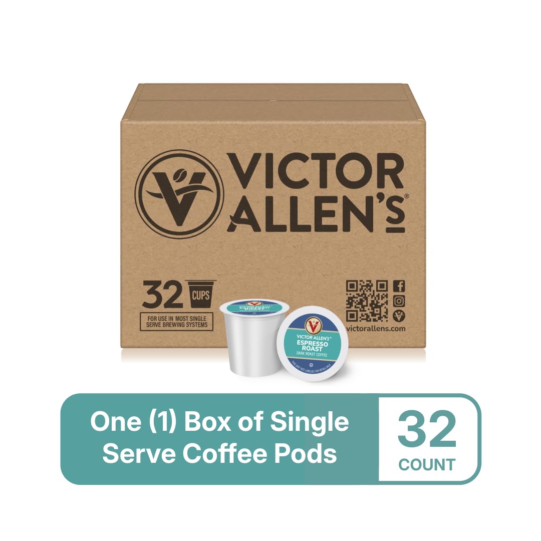 Victor Allen's pod side profile displaying easy Keurig compatibility benefit