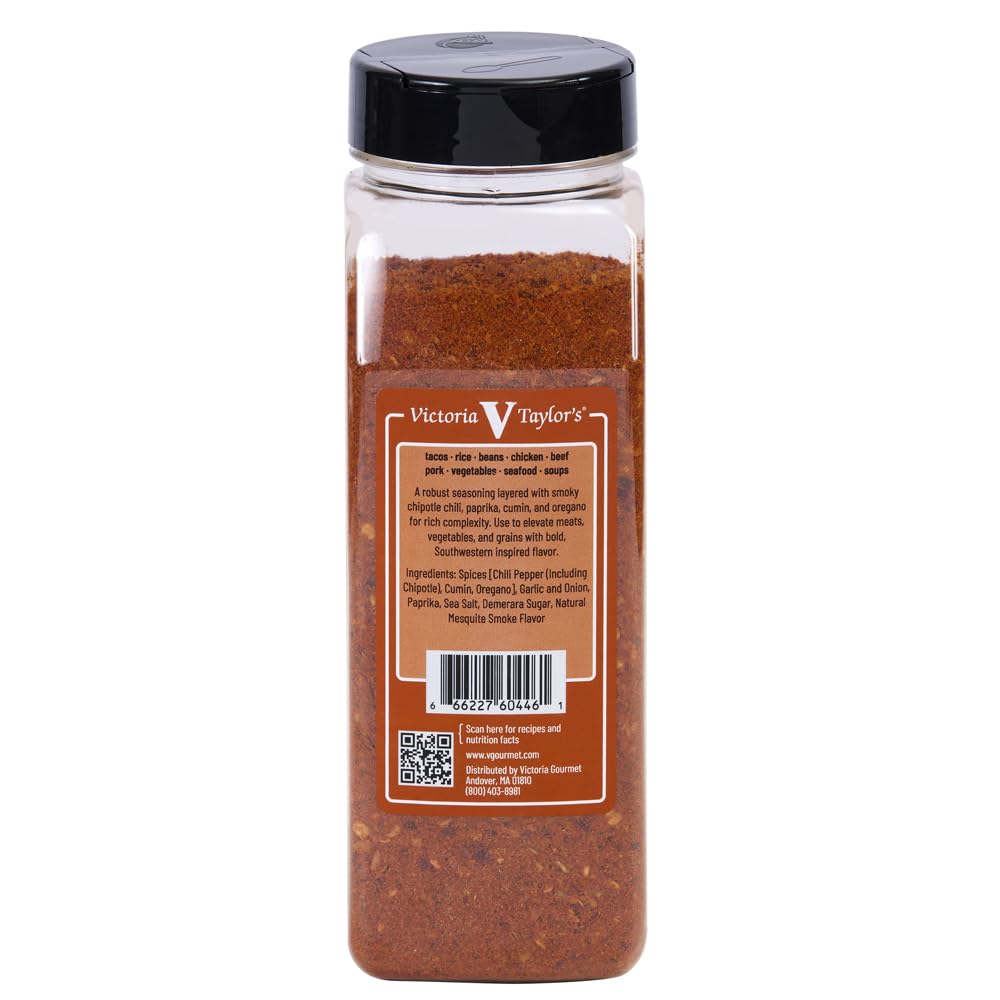Victoria Taylor's seasoning close-up texture, shows smoky paprika blend for easy seasoning
