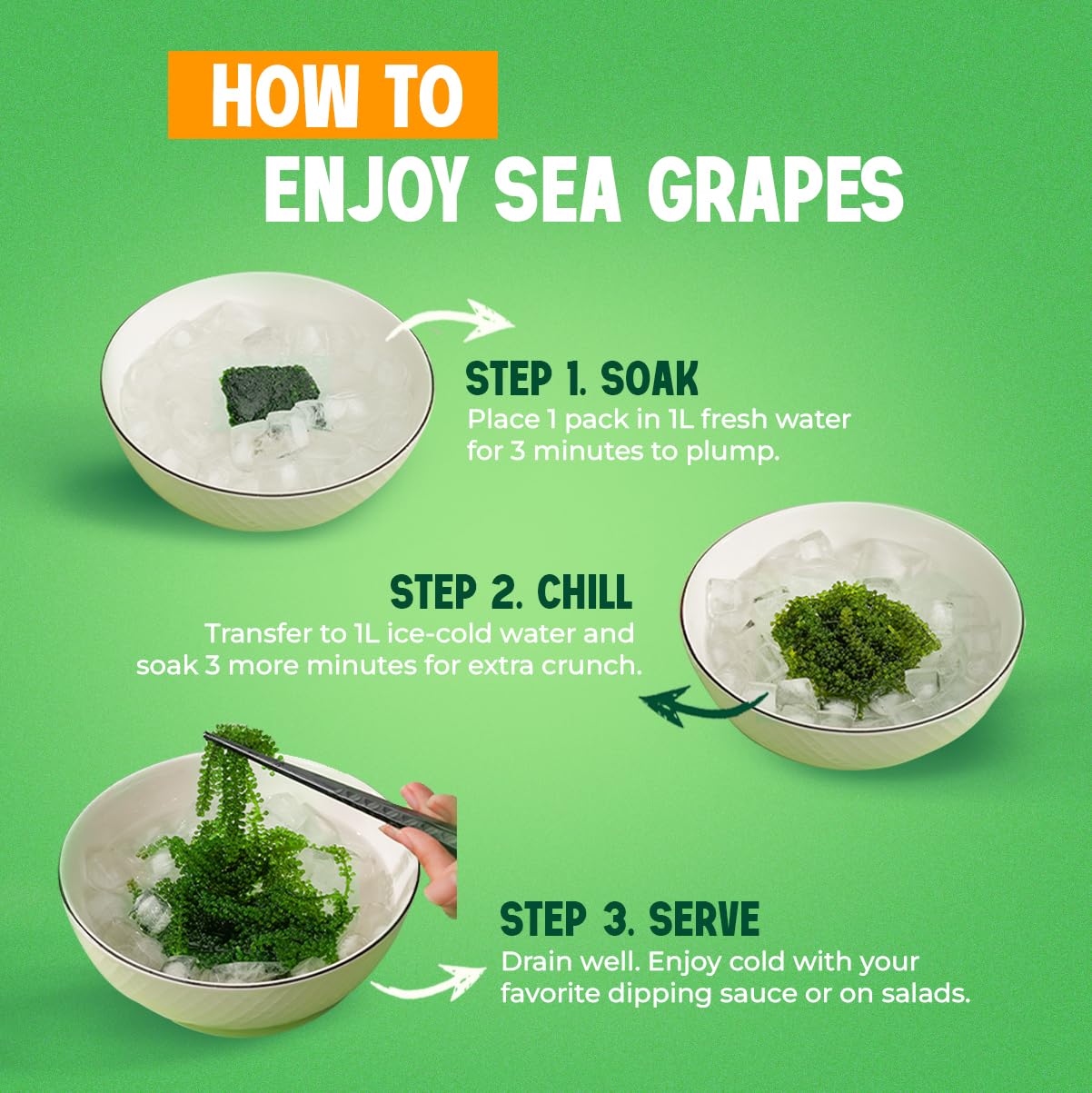 VieTreasures six portioned sachets laid out to emphasize portion control and travel use