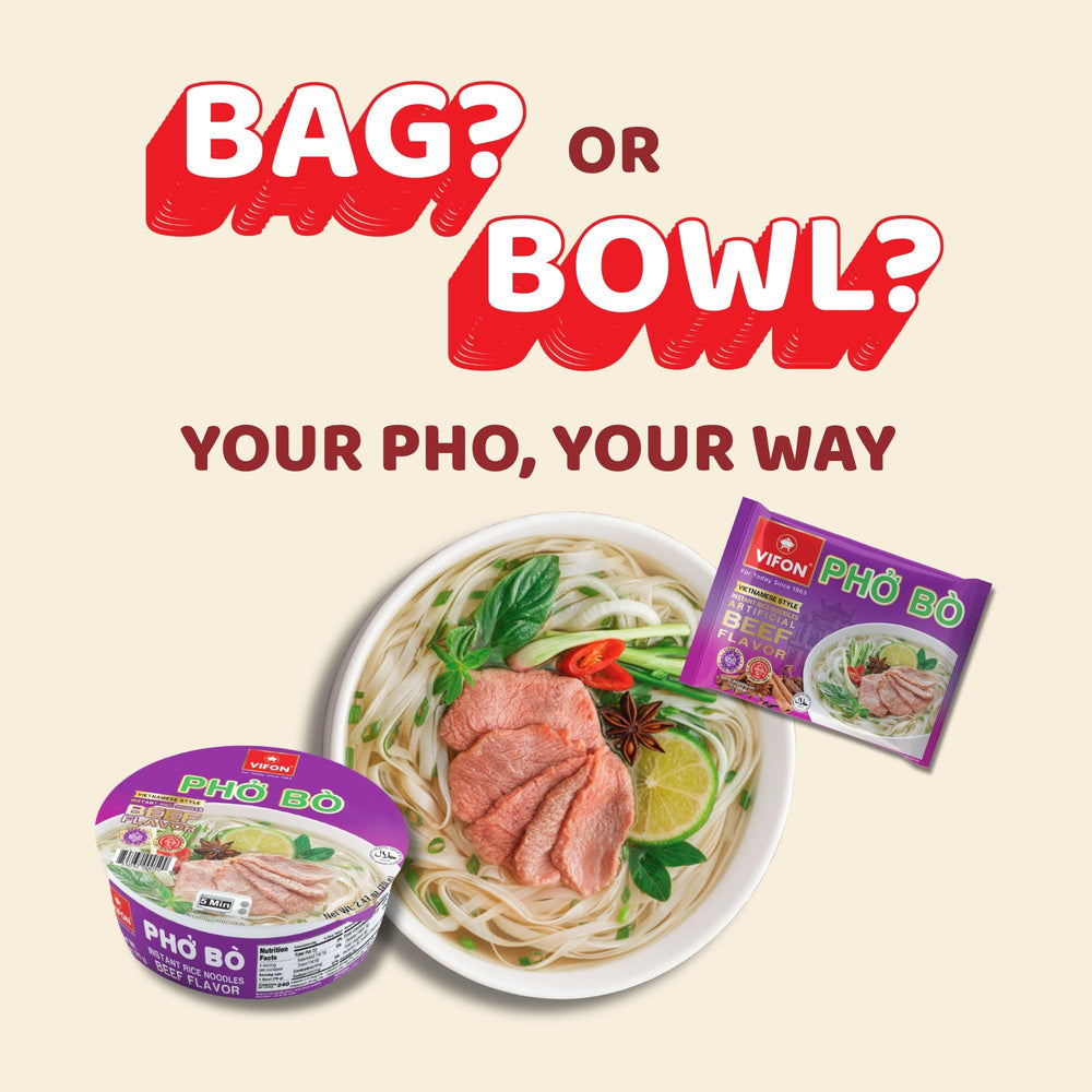 VIFON bowl on desk for a quick lunch, demonstrating fast preparation